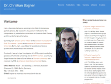 Tablet Screenshot of cbogner.com